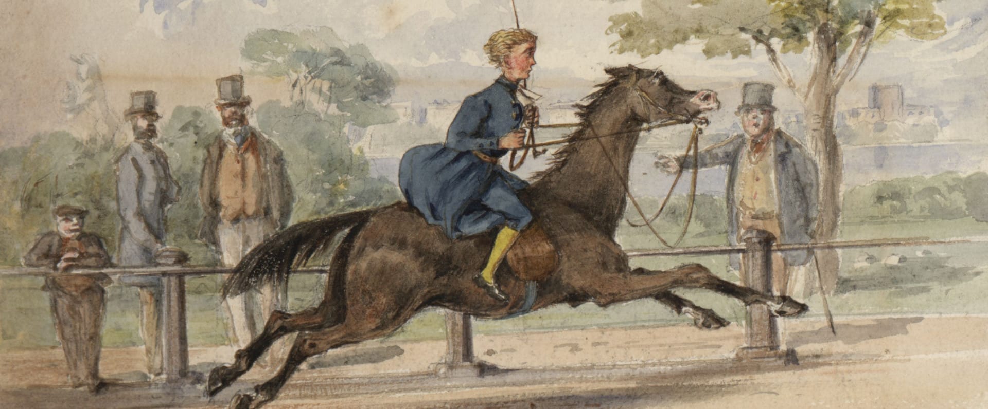 Horse Racing in the 1800s